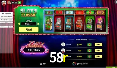 Descubra o Mundo do Cassino Online com 58r